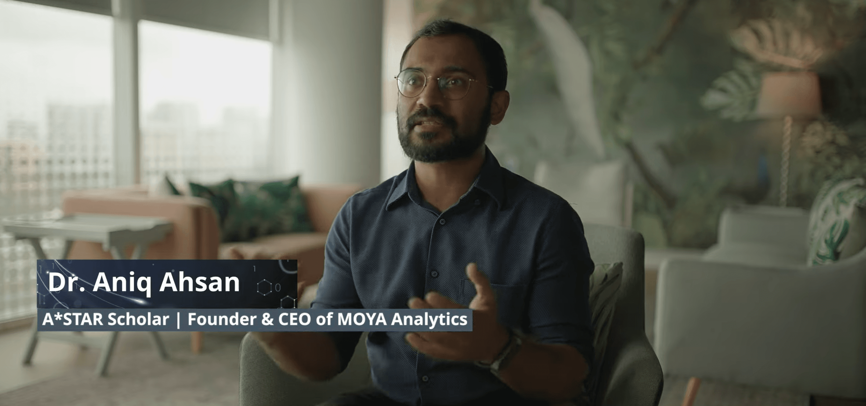 A video feature from A*STAR highlighting our CEO's journey.